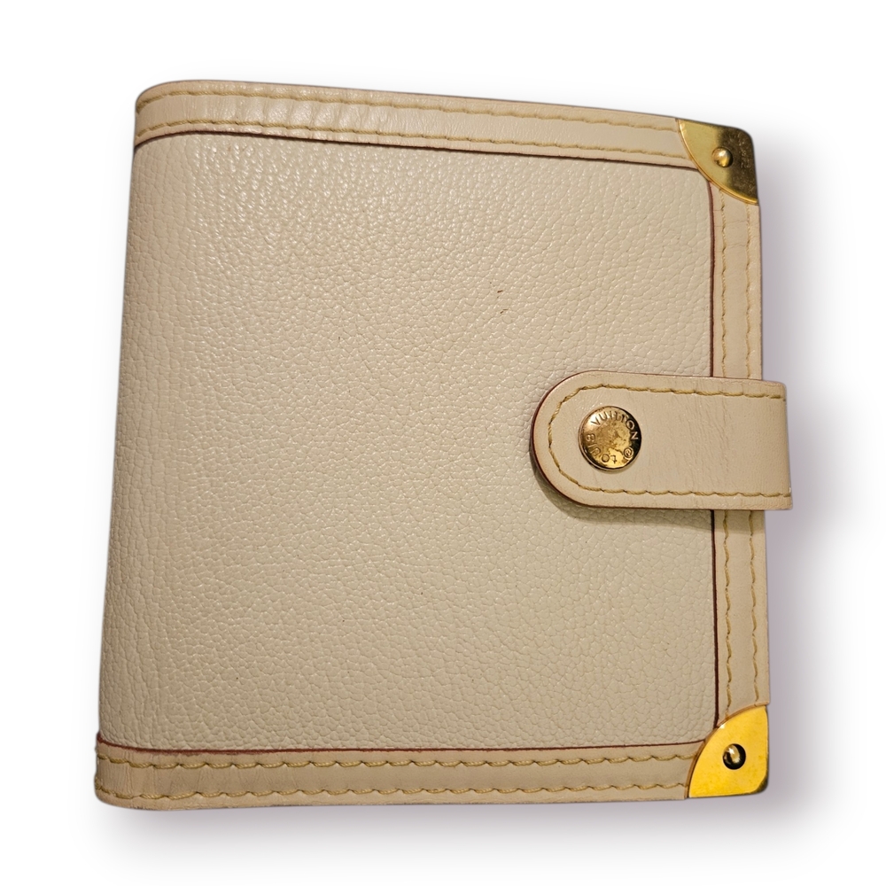 Louis Vuitton Cream and Gold Wallet